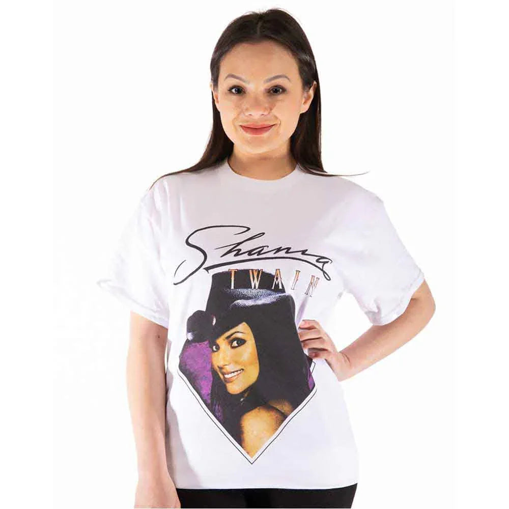 Shania Twain - Purple Photo (T-Shirt) - Joco Records