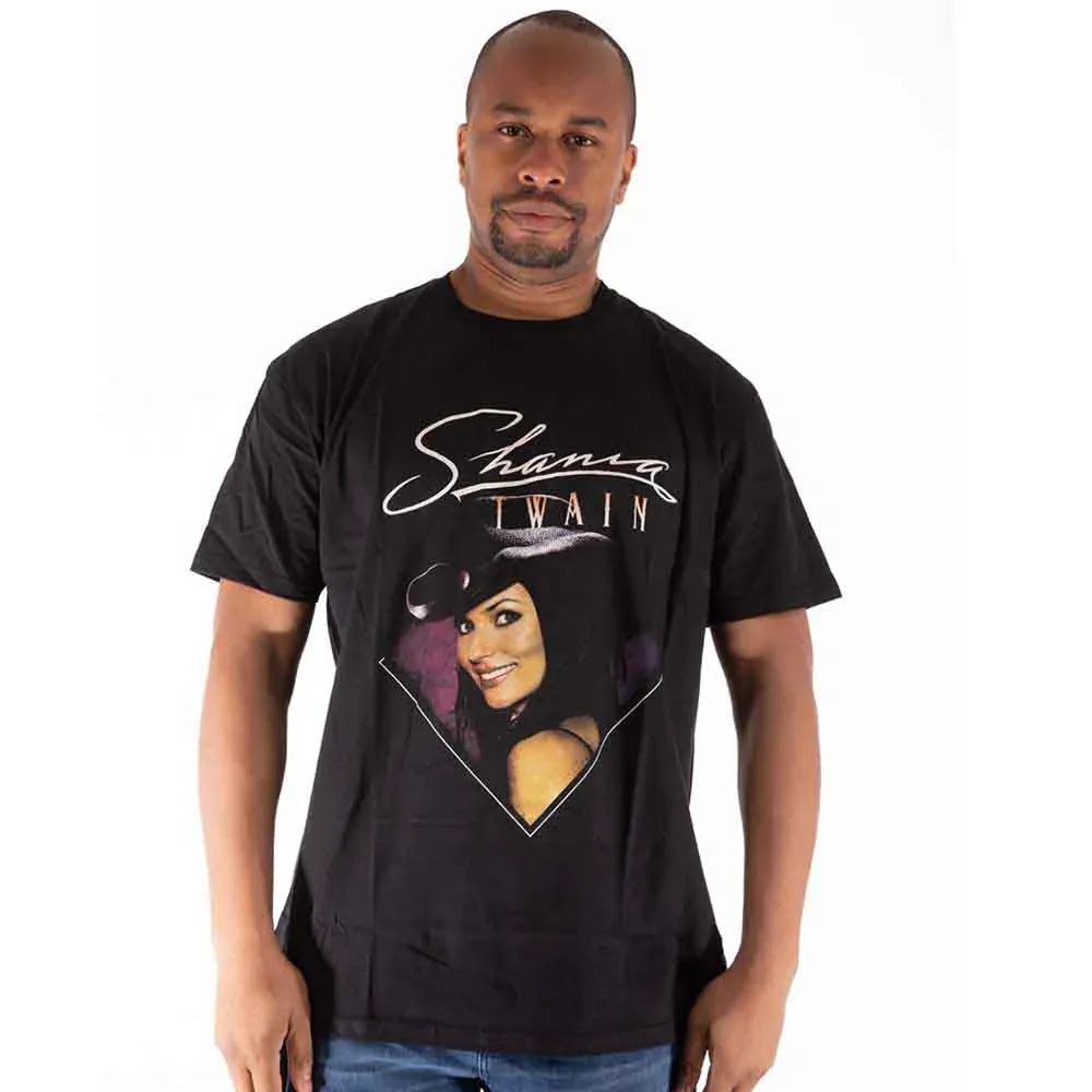 Shania Twain - Purple Photo (T-Shirt) - Joco Records