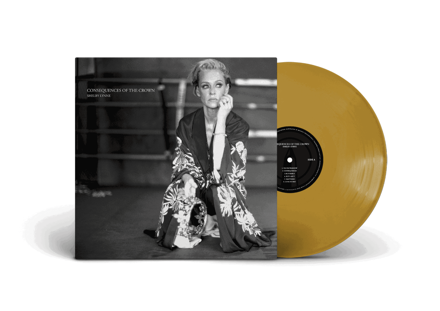 Shelby Lynne - Consequences Of The Crown (Color Vinyl, Gold, 150 Gram Vinyl, Gatefold LP Jacket) - Joco Records