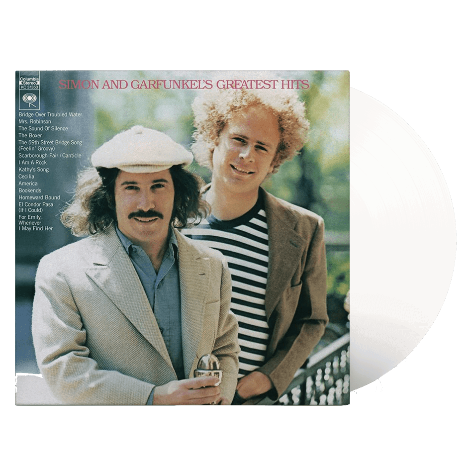 Simon & Garfunkel - Greatest Hits (Limited Import, White Vinyl) (LP) - Joco Records