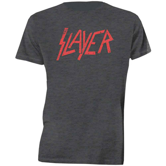 Slayer - Distressed Logo (T-Shirt) - Joco Records
