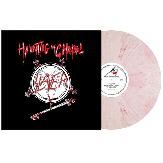 Slayer - Haunting The Chapel (Limited Edition, Red & White Marble Vinyl) (LP) - Joco Records
