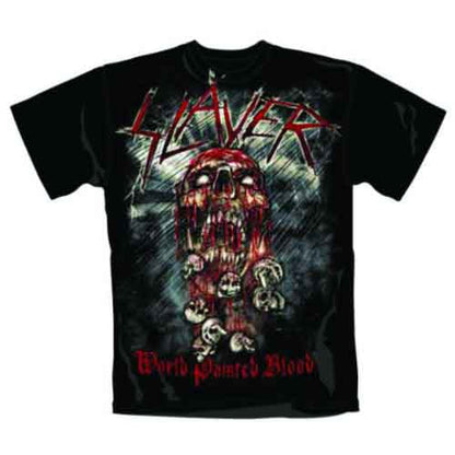 Slayer - World Painted Blood Skull (T-Shirt) - Joco Records
