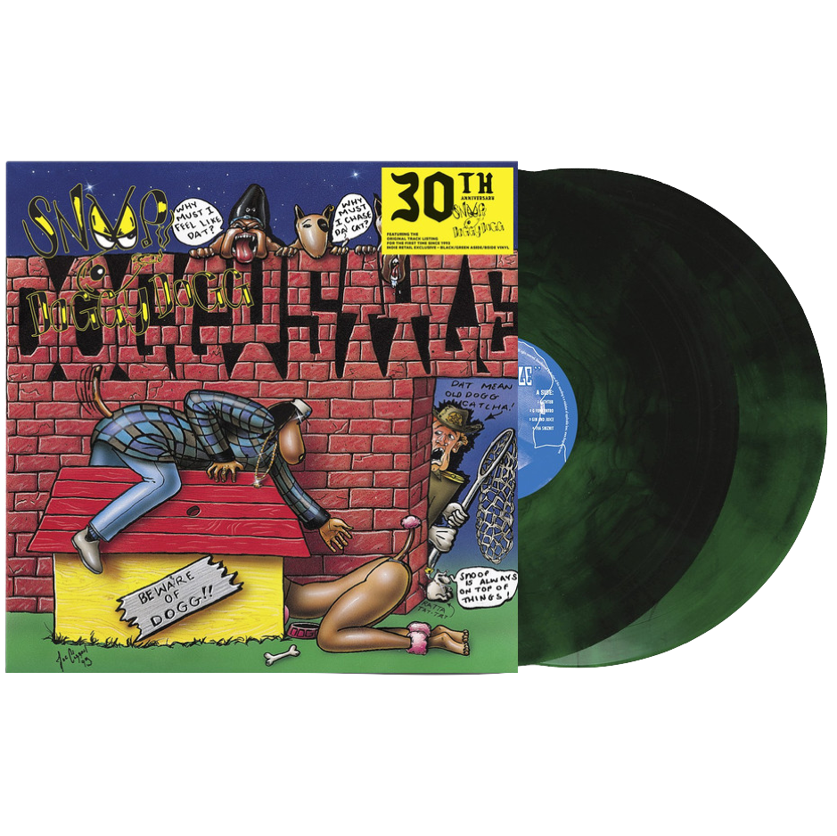Snoop Doggy Dogg - Doggystyle: 30th Anniversay Edition (Indie Exclusive, Green & Black Smoke Vinyl) (2 LP) - Joco Records