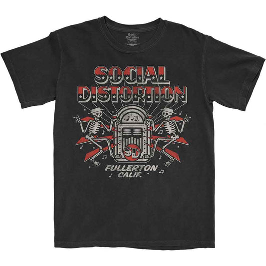 Social Distortion - Jukebox Skelly (T-Shirt) - Joco Records