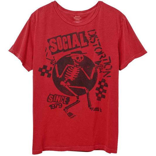 Social Distortion - Speakeasy Checkerboard (T-Shirt) - Joco Records