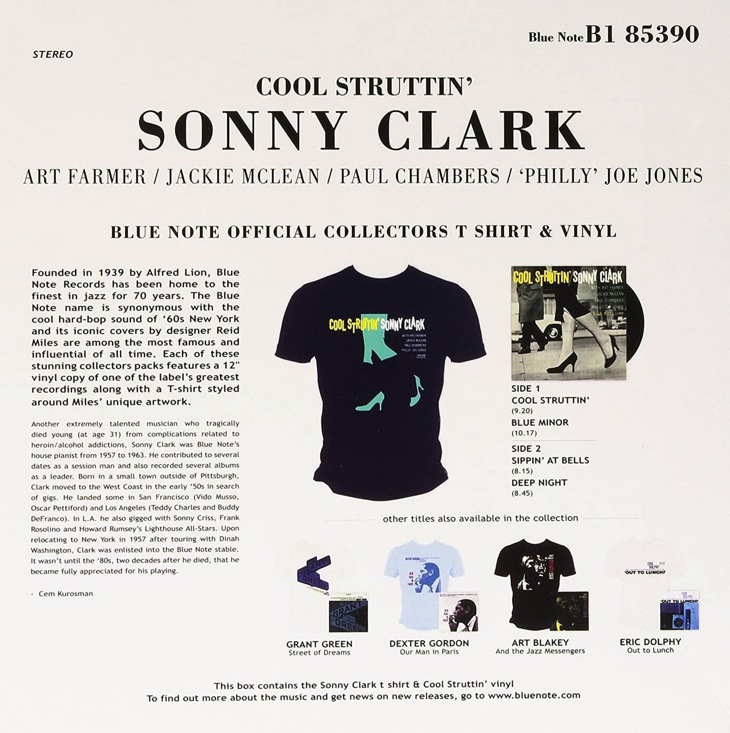 Sonny Clark - Cool Struttin' (Limited Edition Vinyl Box Set) (LP) - Joco Records