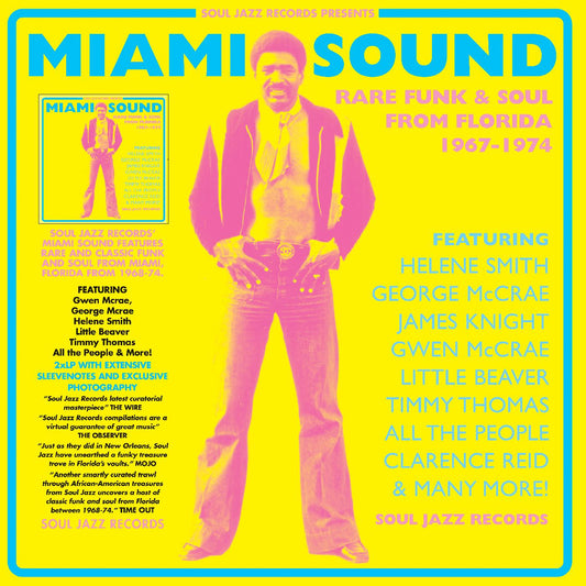 Soul Jazz Records Presents - Miami Sound ‚Äì Rare Funk & Soul From Miami, Florida 1967-74 (Vinyl) - Joco Records