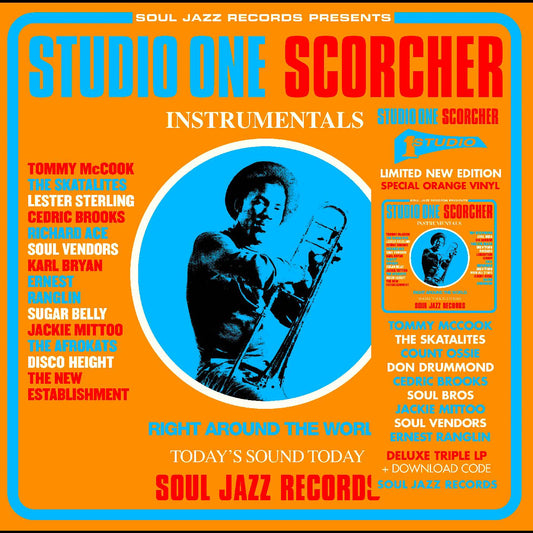 Soul Jazz Records Presents - Studio One Scorcher (Transparent Orange Vinyl) - Joco Records