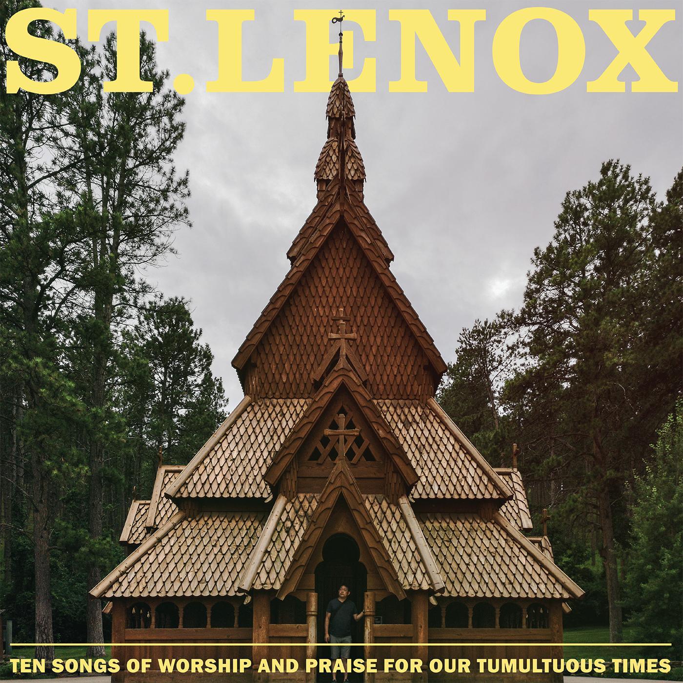 St. Lenox - Ten Songs Of Worship And Praise For Our Tumultuous Times (Cloudy Clear Vinyl) (LP) - Joco Records