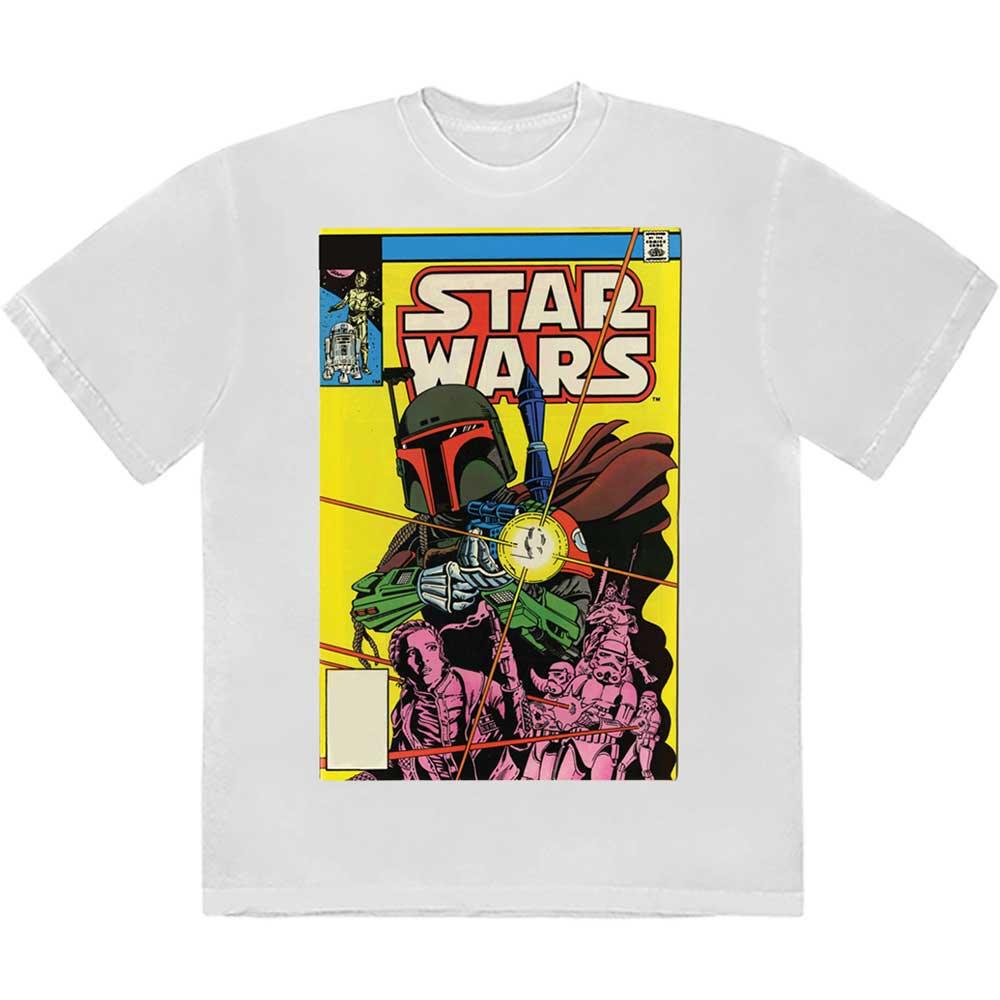 Star Wars - Boba Fett Comic Cover (T-Shirt) - Joco Records