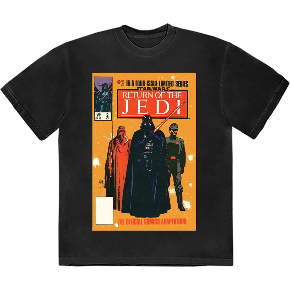 Star Wars - Return Of The Jedi Comic Cover (T-Shirt) - Joco Records