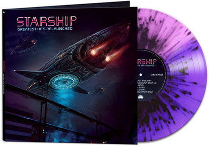 Starship - Greatest Hits Relaunched - SPLIT COLOR SPLATTER  (Vinyl) - Joco Records