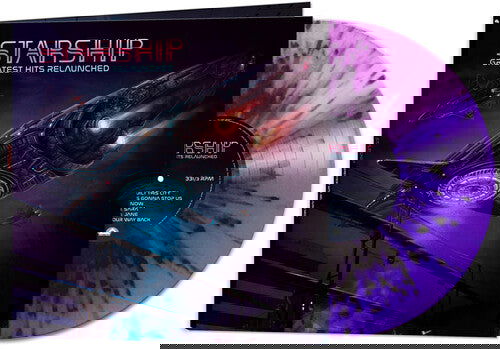 Starship - Greatest Hits Relaunched - SPLIT COLOR SPLATTER  (Vinyl) - Joco Records