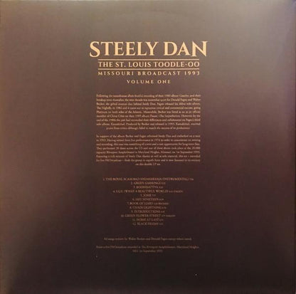 Steely Dan - The St. Louis Toodle-Oo - Missouri Broadcast, 1993 - Vol.1 (2 LP) - Joco Records