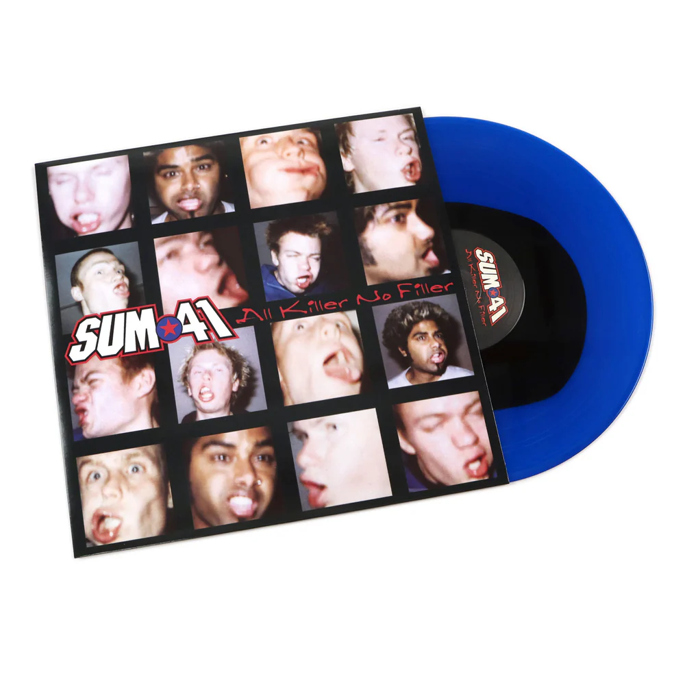Sum 41 - All Killer No Filler (Limited Edition, Blue & Black Color Vinyl) - Joco Records