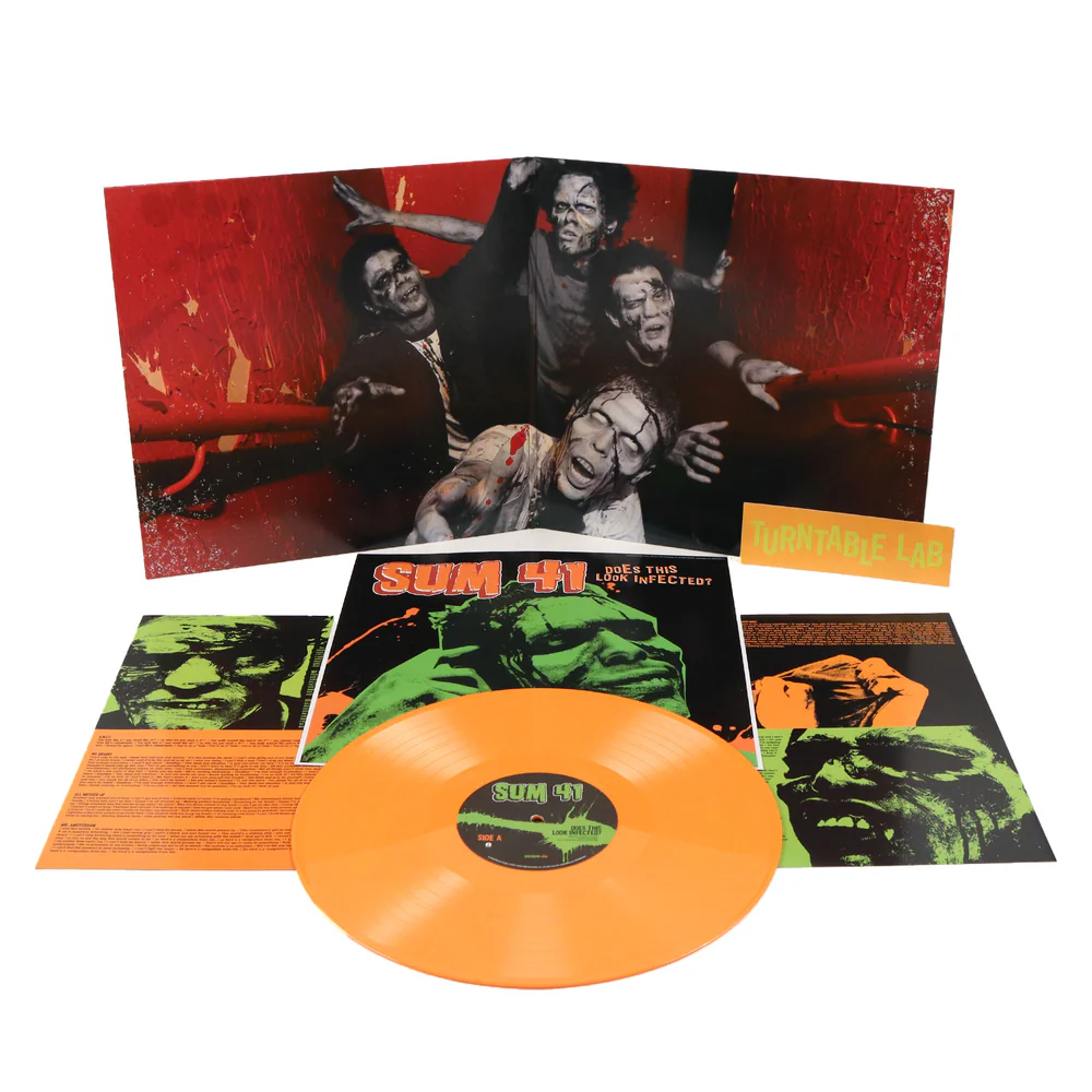 Sum 41 - Does This Look Infected (Explicit Content) (Limited Edition, Orange Vinyl, Bonus Tracks) - Joco Records
