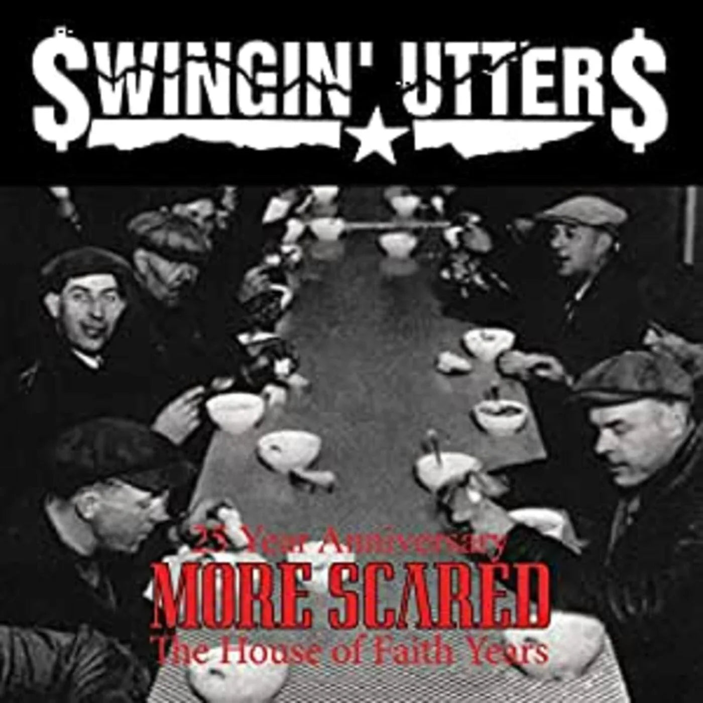 Swingin' Utters - More Scared (Black & White Vinyl) - Joco Records