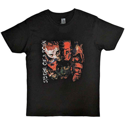 System Of A Down - Painted Faces (T-Shirt) - Joco Records