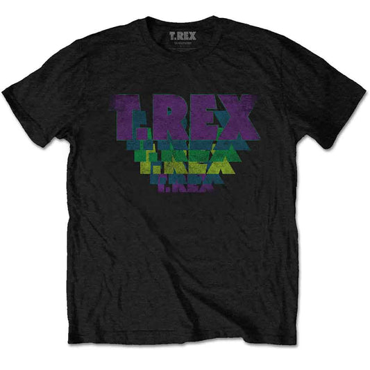 T-Rex - Stacked Logo (T-Shirt) - Joco Records