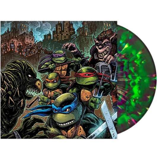 Teenage Mutant Ninja Turtles II: The Secret Of The Ooze (Original Soundtrack) (Green Splatter Vinyl) (LP) - Joco Records