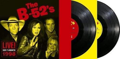 The B-52's - Live! Rock 'N Rockets 1998 (Black, 140 Gram Vinyl) (2 LP) - Joco Records