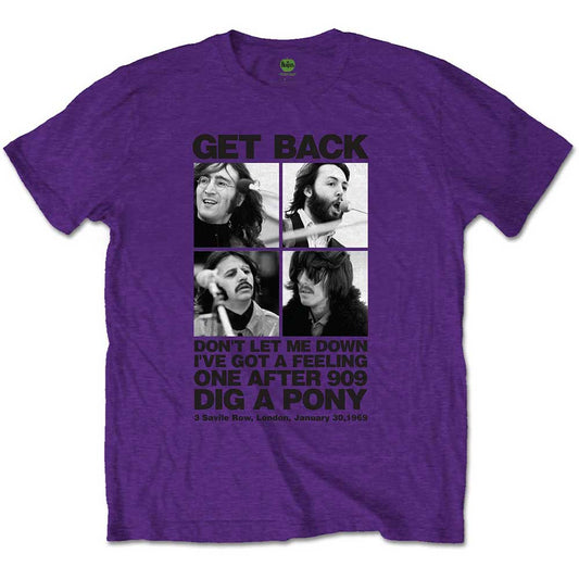 The Beatles - 3 Savile Row Tee (T-Shirt) - Joco Records