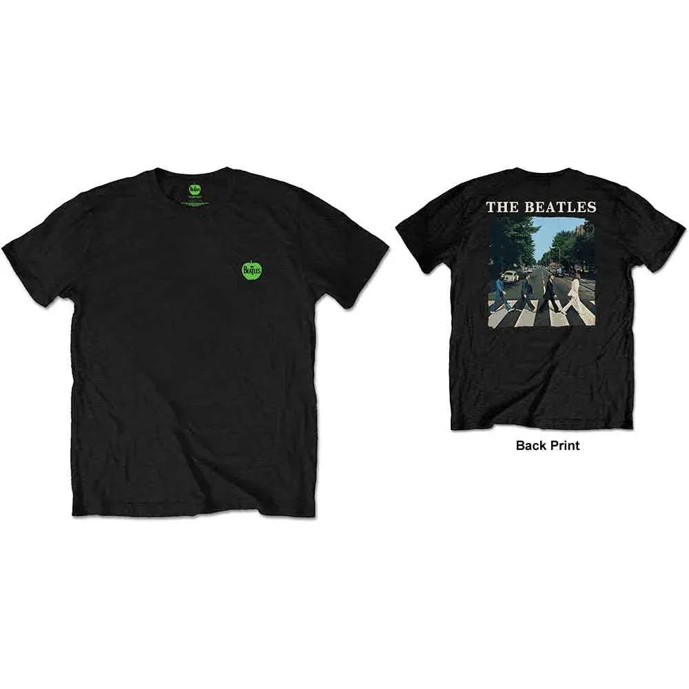 The Beatles - Abbey Road Crossing & Logo (T-Shirt) - Joco Records