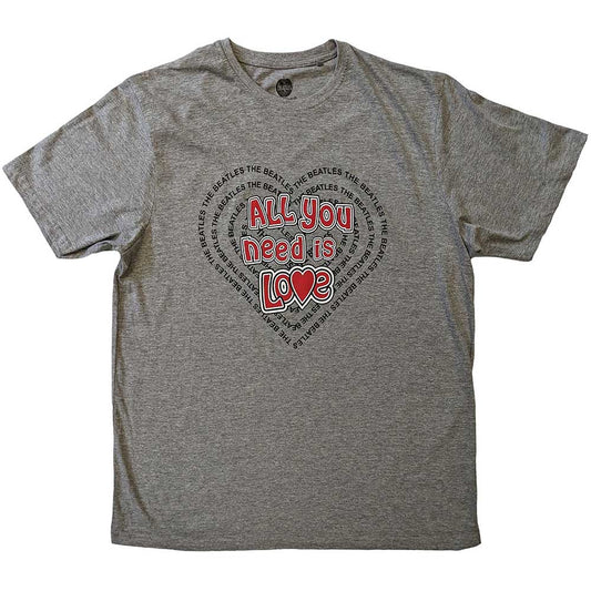 The Beatles - All You Need Is Love Heart (T-Shirt) - Joco Records