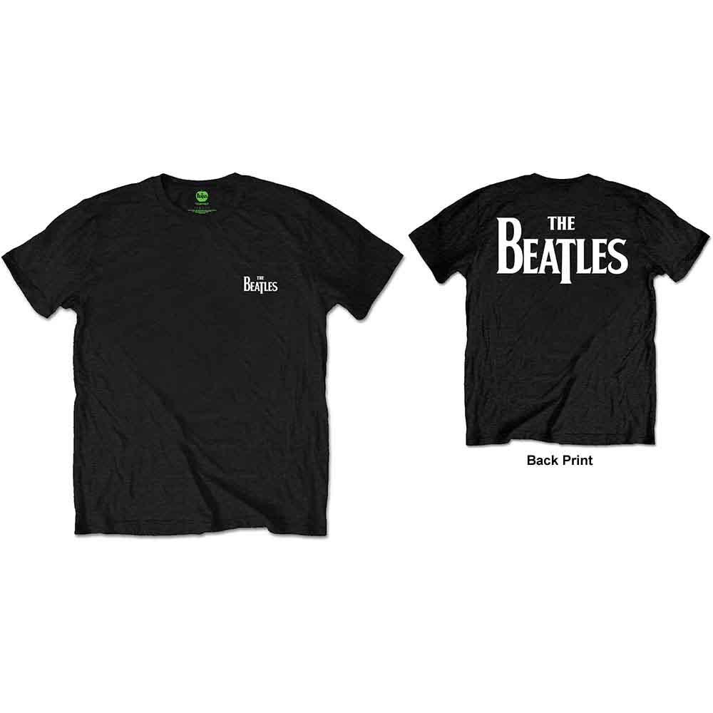 The Beatles - Drop T Text Logo Tee (T-Shirt) - Joco Records