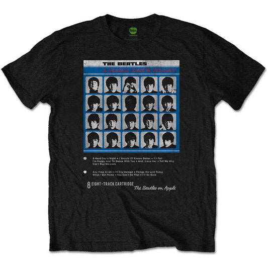 The Beatles - Hard Days Night 8 Track (T-Shirt) - Joco Records