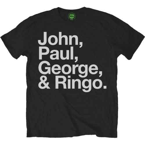 The Beatles - John, Paul, George & Ringo (T-Shirt) - Joco Records
