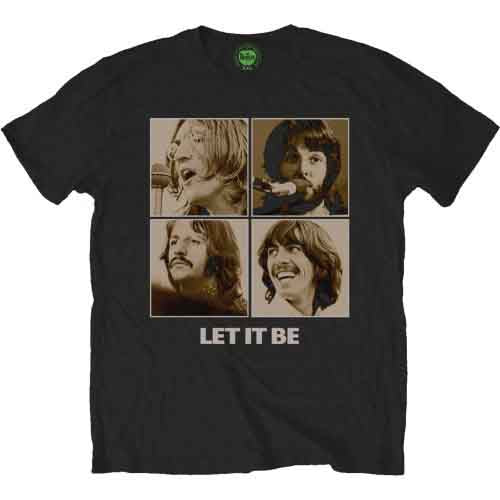 The Beatles - Let It Be Sepia (T-Shirt) - Joco Records