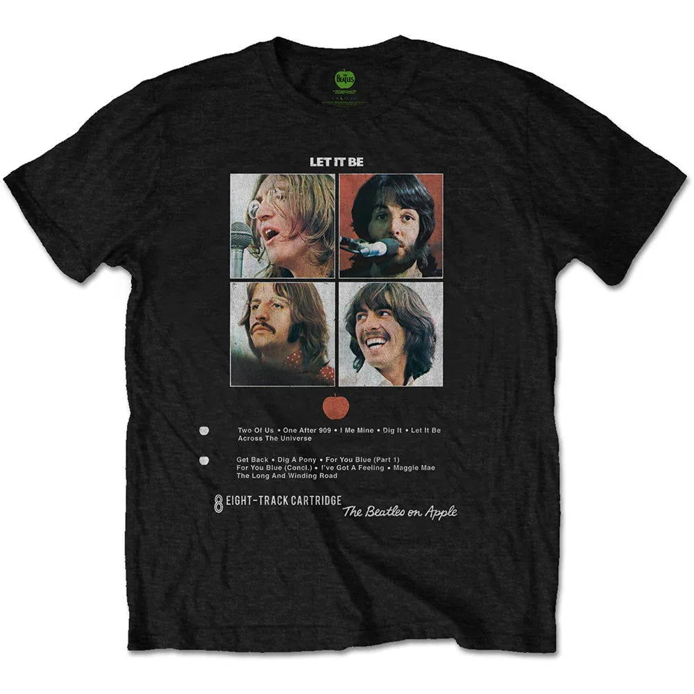 The Beatles - Let it Be 8 Track (T-Shirt) - Joco Records
