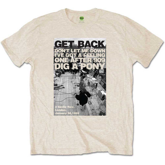 The Beatles - Rooftop Shot Shirt (T-Shirt) - Joco Records