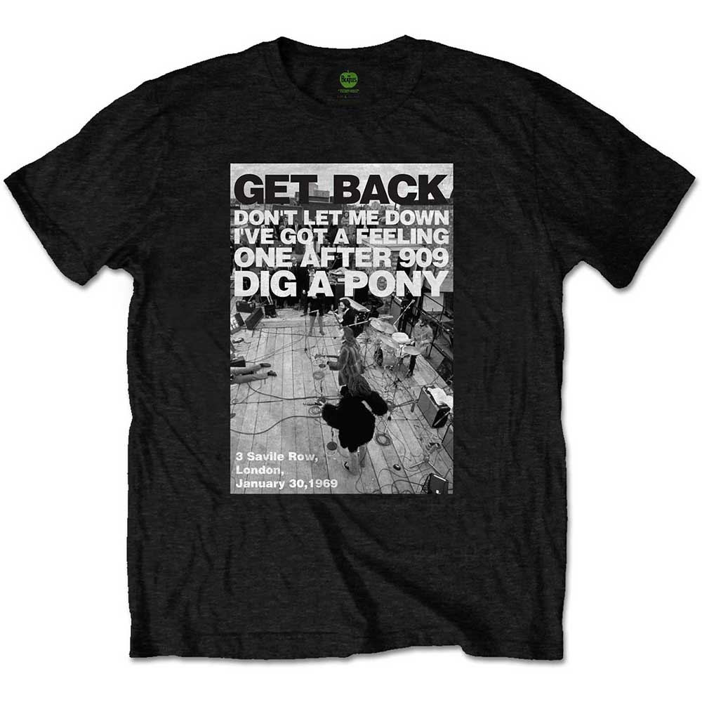 The Beatles - Rooftop Shot Tee (T-Shirt) - Joco Records