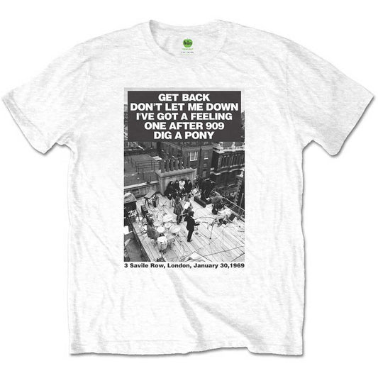 The Beatles - Rooftop Songs (T-Shirt) - Joco Records