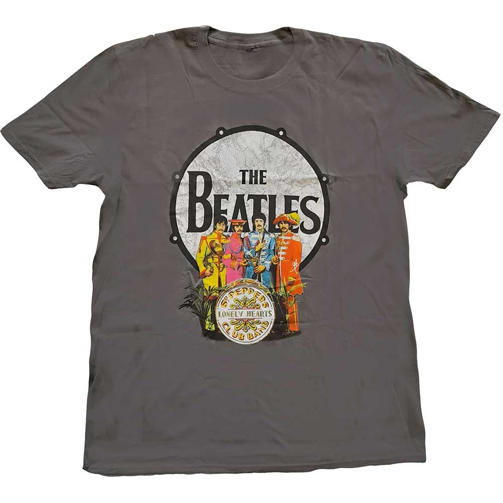 The Beatles - Sgt Pepper & Drum (T-Shirt) - Joco Records