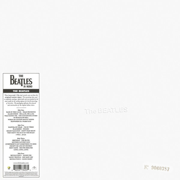 The Beatles - The Beatles - White Album (Limited Edition, Numbered, 180 Gram) (2 LP) - Joco Records