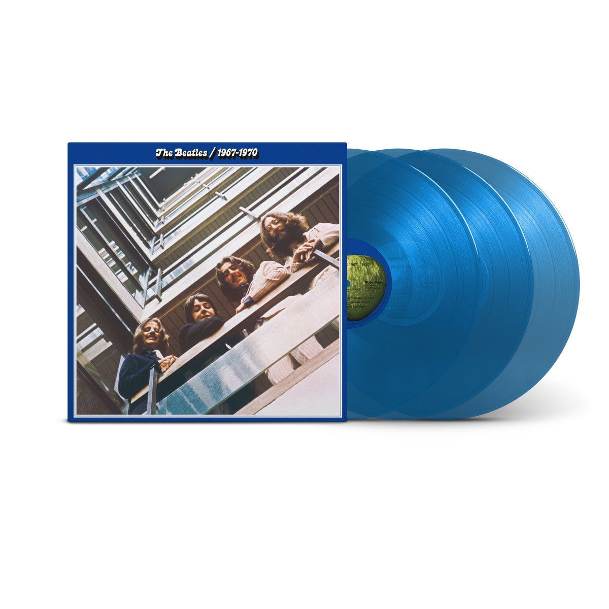 The Beatles - The Beatles 1967-1970 (The Blue Album) (Limited Edition, 180 Gram Blue Vinyl, Booklet, Gatefold LP Jacket) (3 LP) - Joco Records