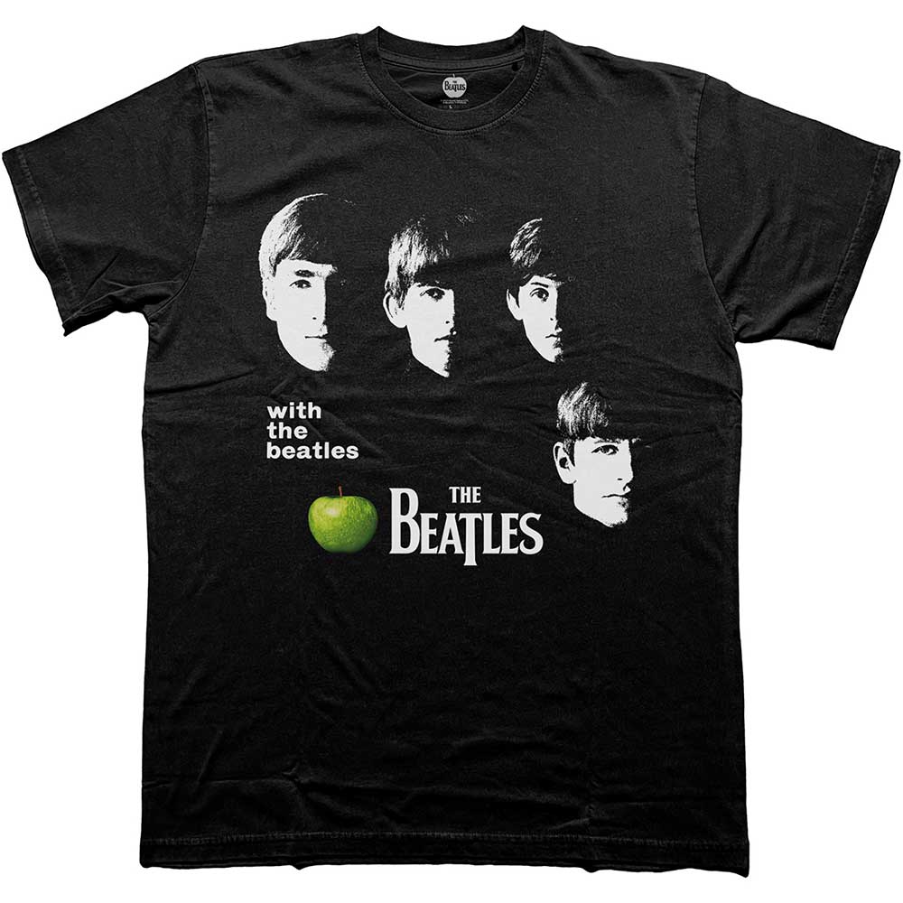 The Beatles - With The Beatles Apple (T-Shirt) - Joco Records