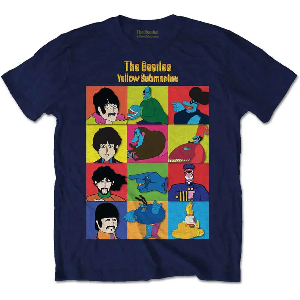 The Beatles - Yellow Submarine Characters (T-Shirt) - Joco Records