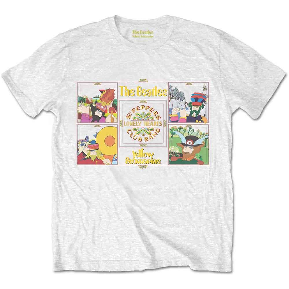 The Beatles - Yellow Submarine Sgt Pepper Band (T-Shirt) - Joco Records