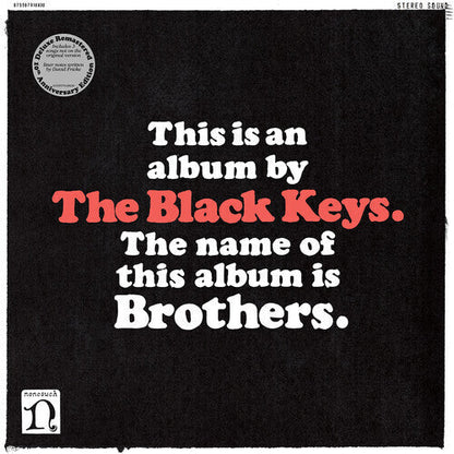 The Black Keys - Brothers: 10th Anniversary Edition (Deluxe Edition, Remastered, Gatefold LP Jacket) (2 LP) - Joco Records