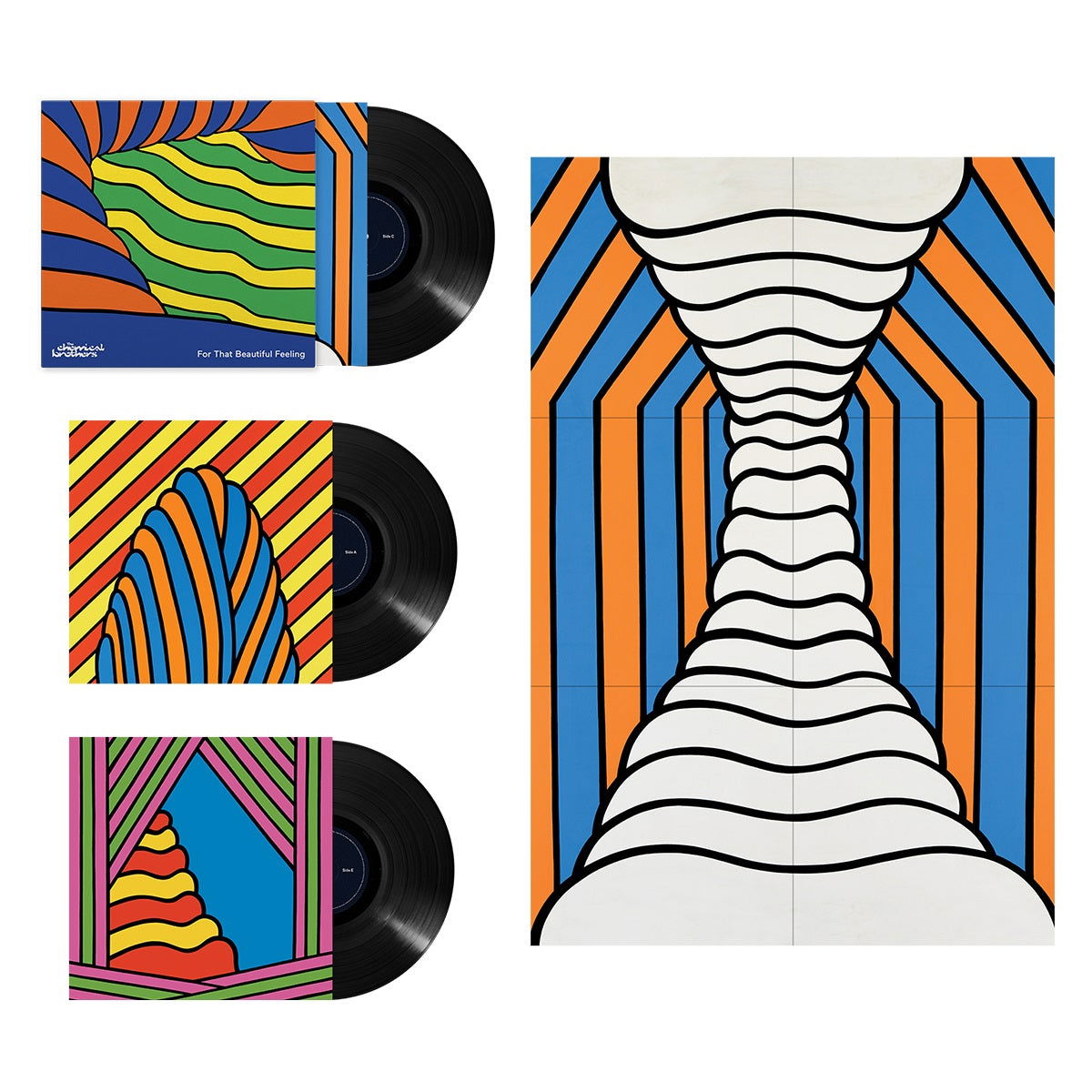 The Chemical Brothers - For That Beautiful Feeling (3 LP) (45RPM) - Joco Records