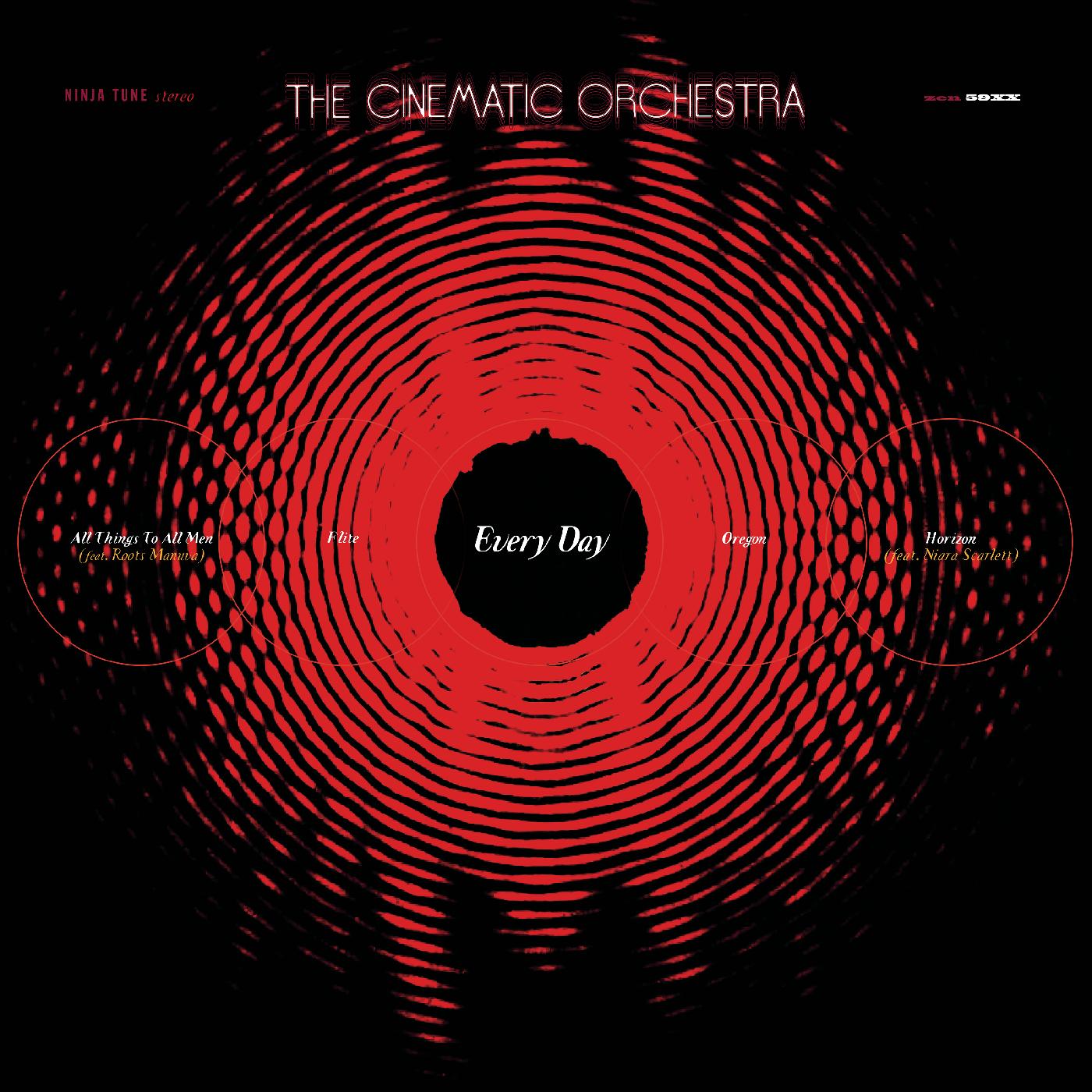 The Cinematic Orchestra - Every Day (20th Anniversary Edition) (Translucent Red Vinyl) - Joco Records