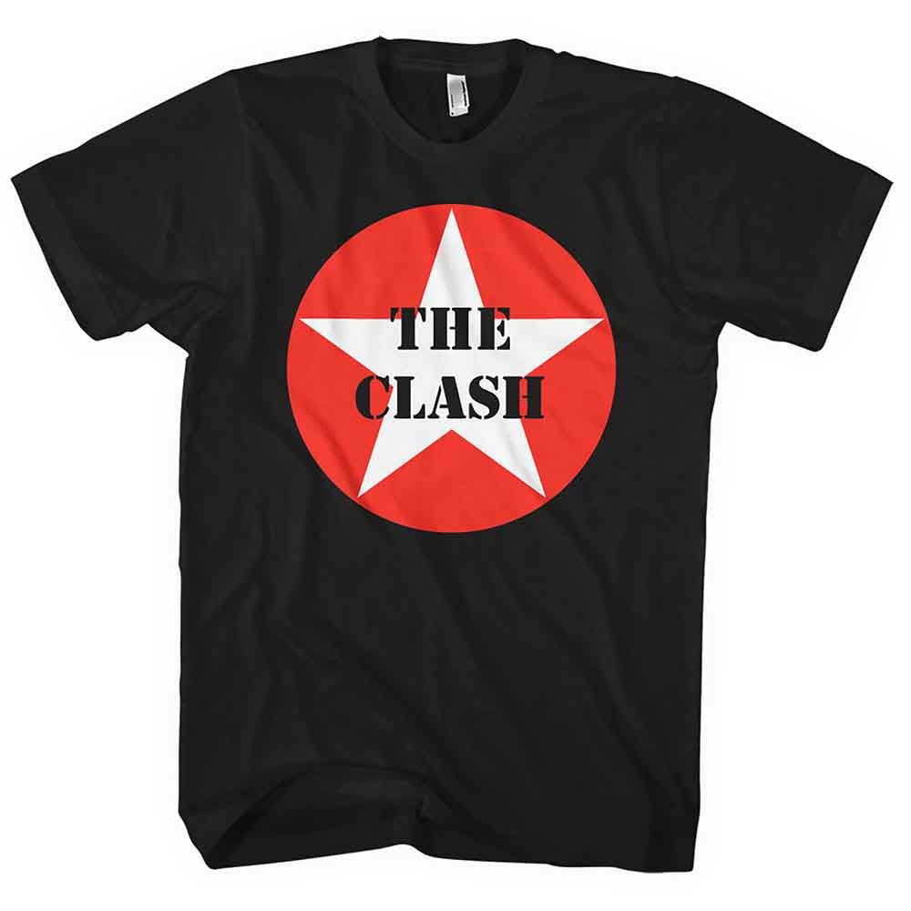 The Clash - Star Badge (T-Shirt) - Joco Records