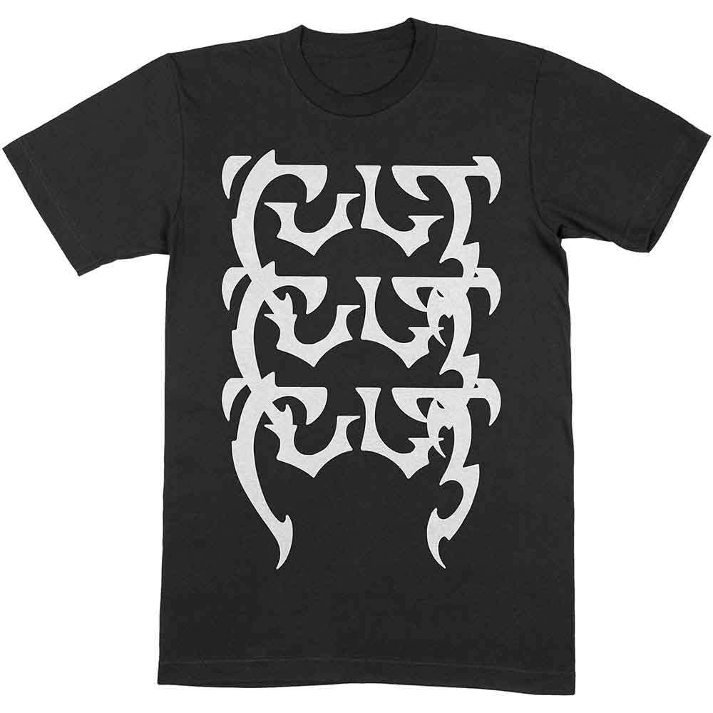 The Cult - Repeating Logo (T-Shirt) - Joco Records