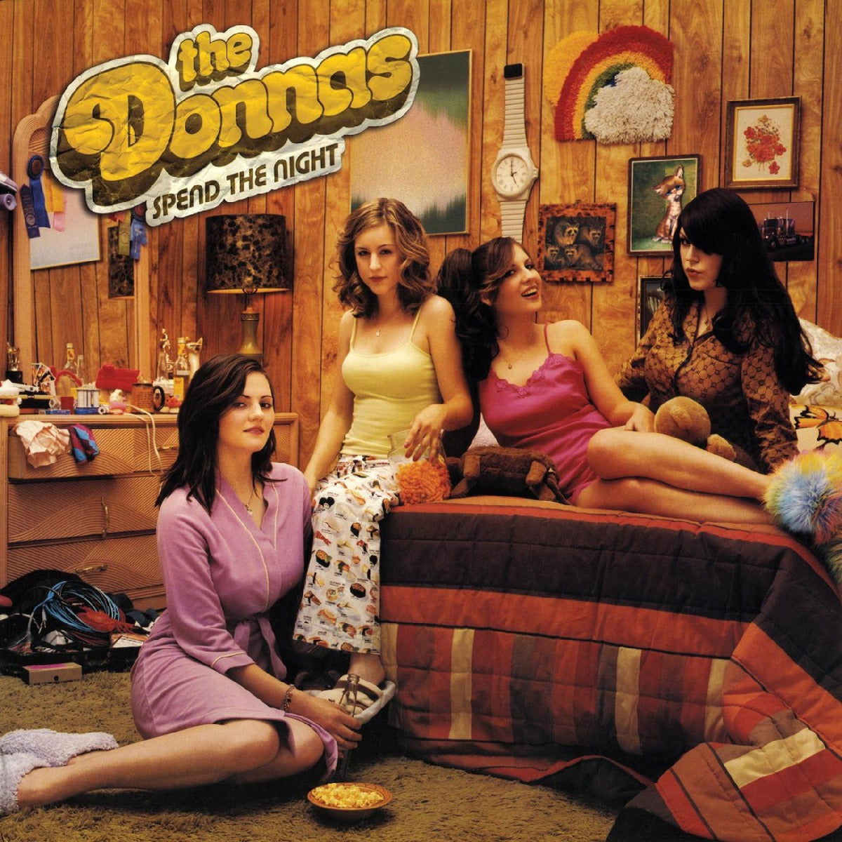 The Donnas - Spend The Night (Hot Pink Vinyl, Includes 2-Page Insert with Lyrics) - Joco Records