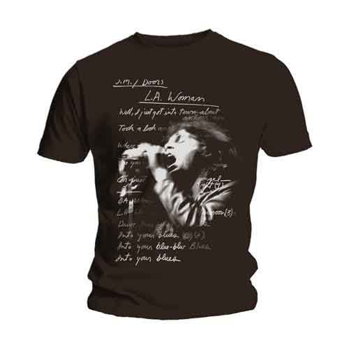 The Doors - LA Woman Lyrics (T-Shirt) - Joco Records